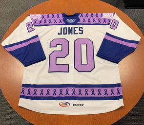 17 Peter Abbandonato White Jersey - 2019-20 – Syracuse Crunch Official Team  Store