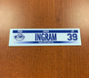 #39 Connor Ingram Home Nameplate - 2017-19