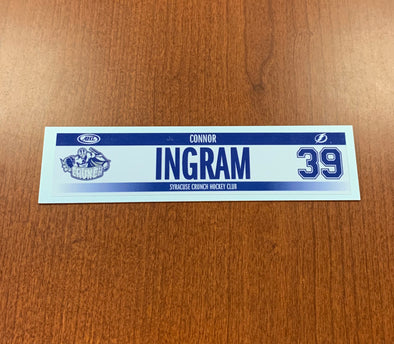 #39 Connor Ingram Home Nameplate - 2017-19