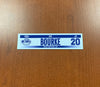#20 Troy Bourke Home Nameplate - 2017-19