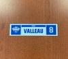 #8 Nolan Valleau Home Nameplate - 2019 Calder Cup Playoffs