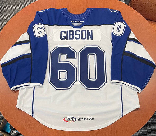 #60 Christopher Gibson White Jersey - 2020-21