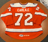 #72 Declan Carlile Orange Jersey - 2021-22
