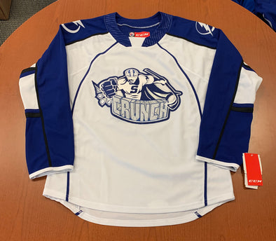 Syracuse Crunch Adult Replica Jersey - White