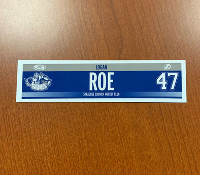 #47 Logan Roe Road Nameplate - 2019-20