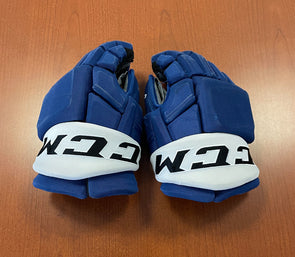 #47 Logan Roe Game-Used Gloves - CCM - 2019-20