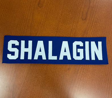 #34 Mikhail Shalagin Blue Name Bar