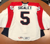 #5 Jonathan Sigalet Warmup Jersey - 2009-10
