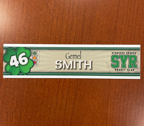 #46 Gemel Smith St. Patrick's Day Nameplate - March 16, 2022