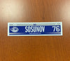 #76 Oleg Sosunov Road Nameplate - 2018-20