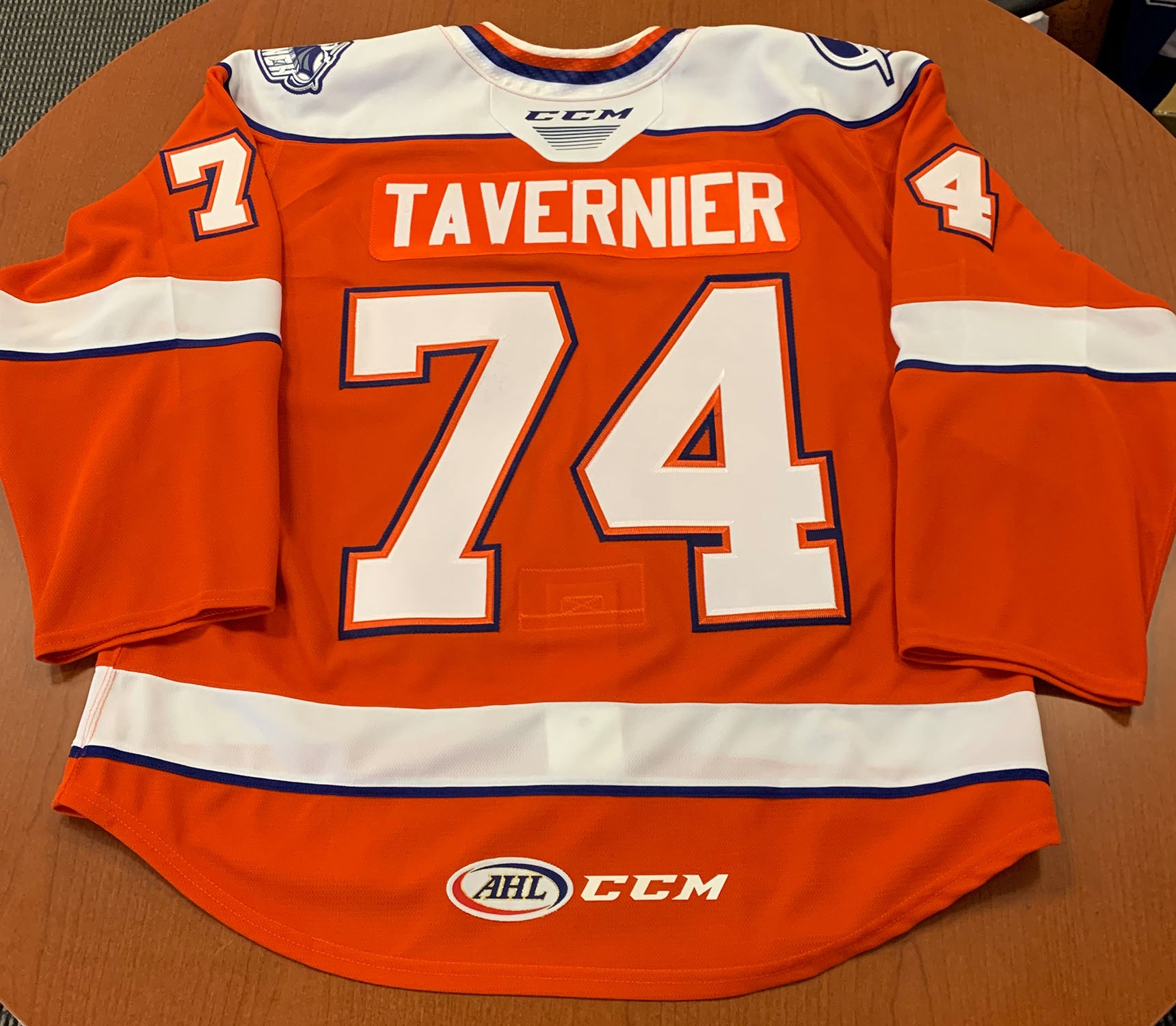 74 Sami Tavernier Orange Jersey - 2019-20 – Syracuse Crunch Official Team  Store