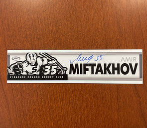 #35 Amir Miftakhov Blackout Nameplate - April 8, 2022