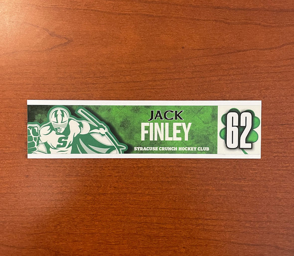#62 Jack Finley St. Patrick's Day Nameplate - March 11, 2023