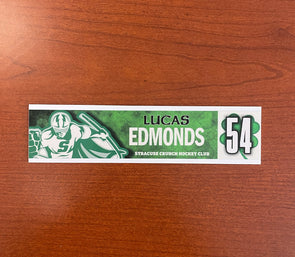 #54 Lucas Edmonds St. Patrick's Day Nameplate - March 11, 2023