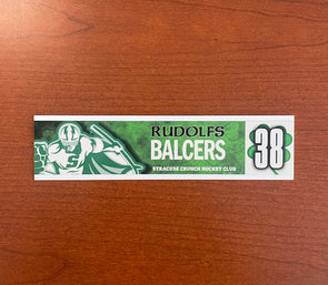 #38 Rudolfs Balcers St. Patrick's Day Nameplate - March 11, 2023