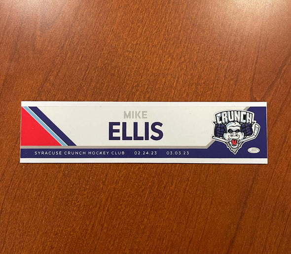 Mike Ellis Reverse Retro Nameplate - 2022-23 Season