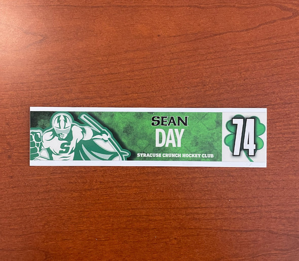 #74 Sean Day St. Patrick's Day Nameplate - March 11, 2023