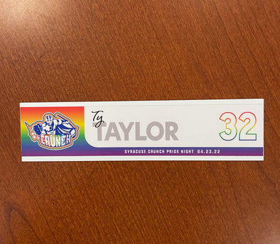 #32 Ty Taylor Pride Nameplate - April 23, 2022