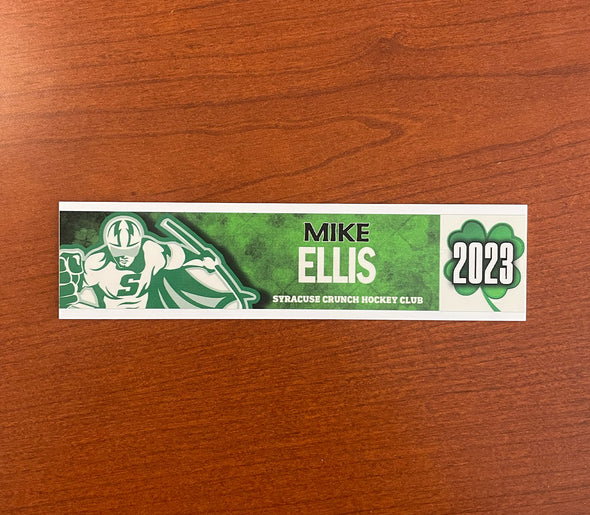 Mike Ellis St. Patrick's Day Nameplate - March 11, 2023
