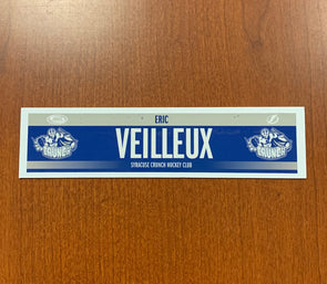 Assistant Coach Eric Veilleux Road Nameplate - 2019-20