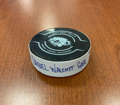 Goal Puck - #85 Daniel Walcott - October 22, 2022 vs. Rochester