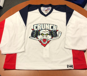 Authentic White Warmup Jersey - Columbus Era - 2005-07