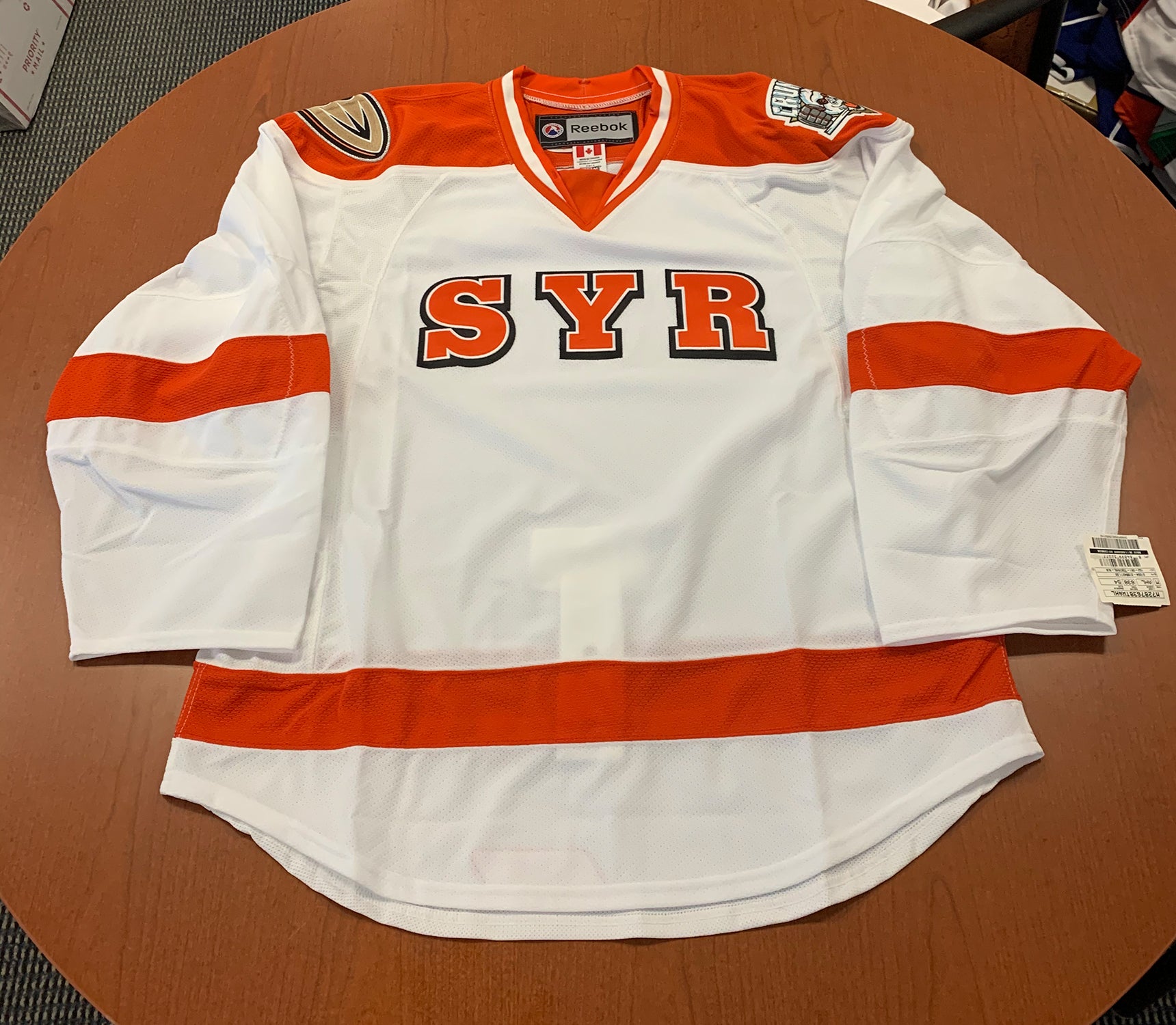 Authentic White SYR Jersey - Anaheim Era – Syracuse Crunch
