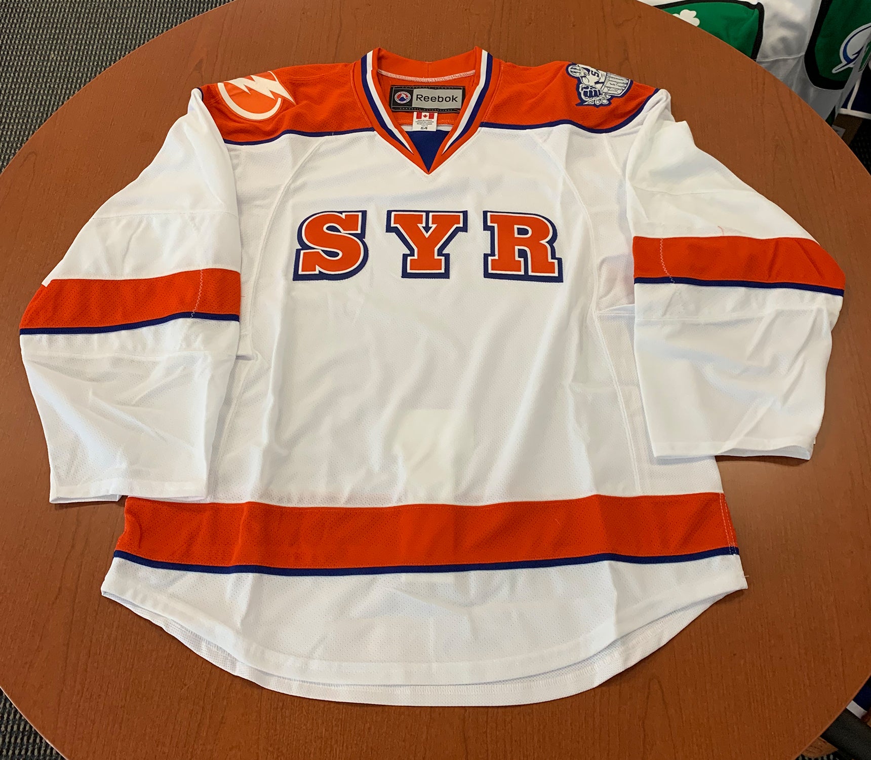 #94 Syracuse White Jersey - Authentic