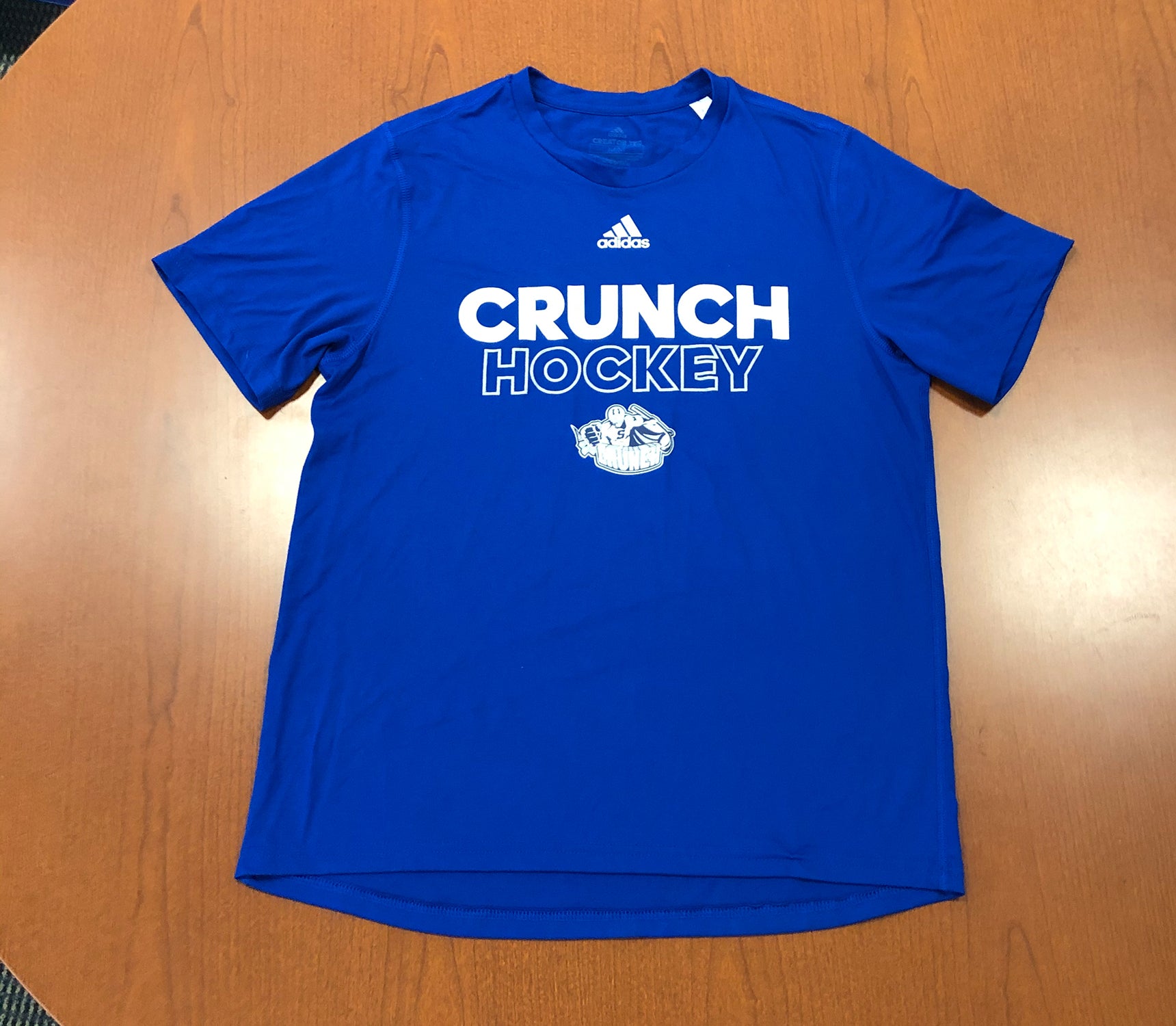 Workout T-Shirt - Blue Adidas (NEW) - 2019-20 – Syracuse Crunch Official  Team Store